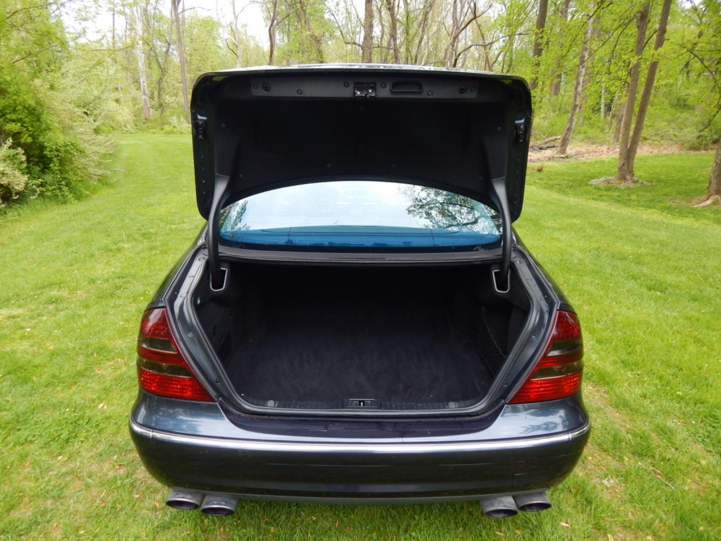 2005 Blue /Black Leather Mercedes-Benz AMG E55 AMG (WDBUF76J45A) with an 5.4L V8 SOHC 24V SUPERCHARGED engine, 5-Speed Automatic Overdrive transmission, located at 6528 Lower York Road, New Hope, PA, 18938, (215) 862-9555, 40.358707, -74.977882 - Here for sale is a super cool, very rare, 2005 Mercedes-Benz E55 AMG. Under the hood is one of Mercedes best V8's, the supercharged 5.4 liter. It puts the power to the rear wheels via an automatic 5 speed transmission equipped with push button speed shift technology. Options include: keyless entry - Photo#20